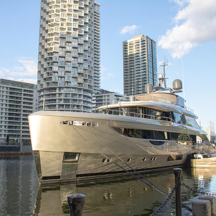 Yacht lifestyle scene